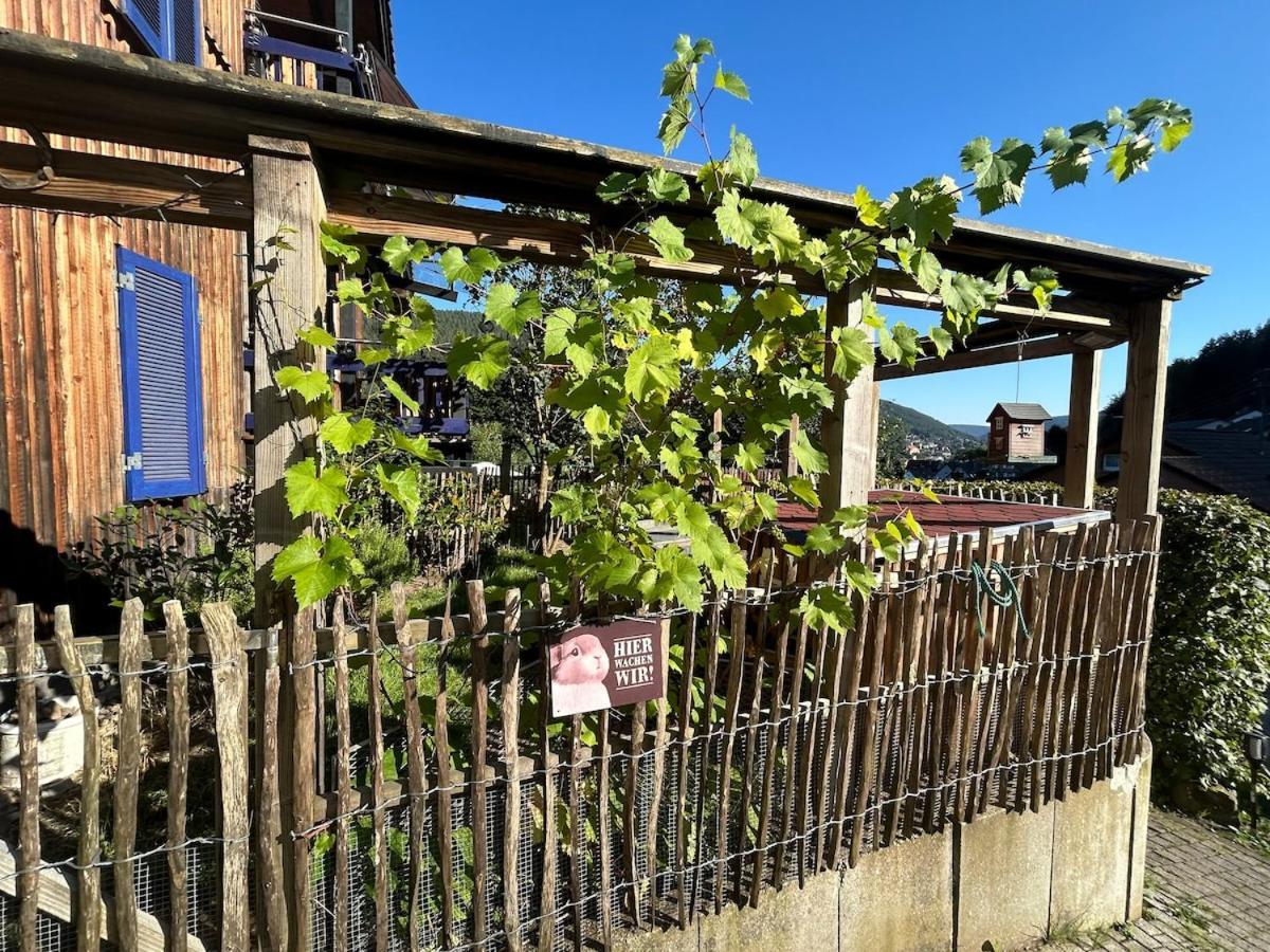 Kuckucksnest - Ferienwohnung Mit Traumblick Im Schwarzwald Bad Wildbad Luaran gambar