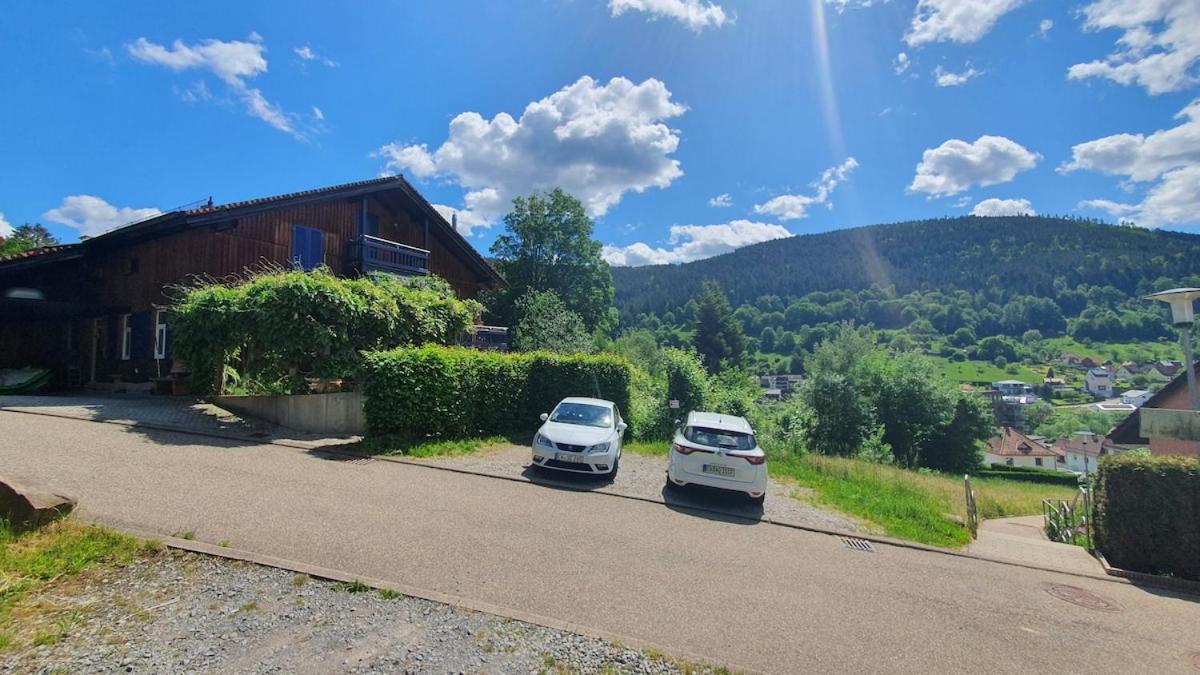 Kuckucksnest - Ferienwohnung Mit Traumblick Im Schwarzwald Bad Wildbad Luaran gambar