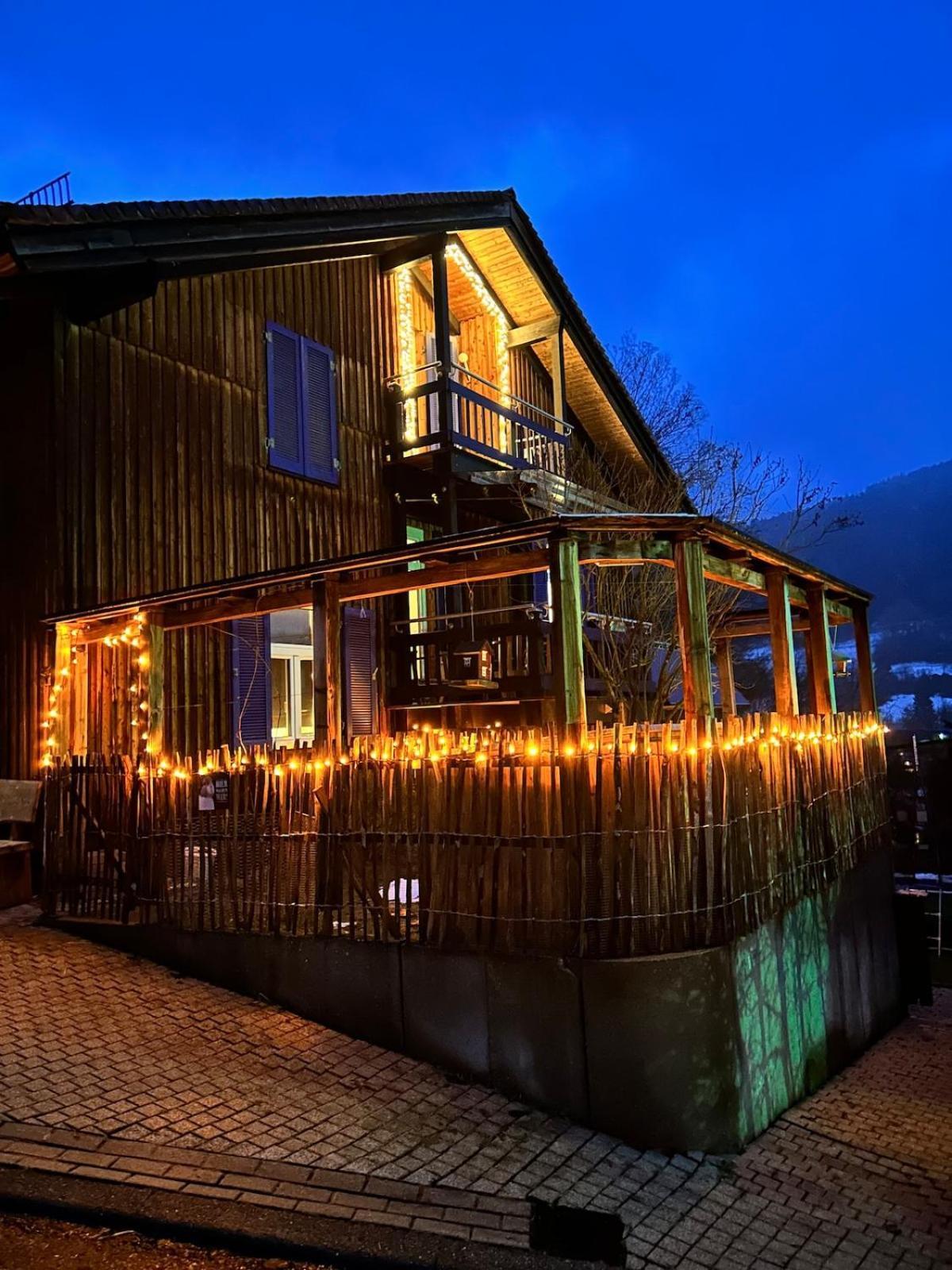 Kuckucksnest - Ferienwohnung Mit Traumblick Im Schwarzwald Bad Wildbad Luaran gambar